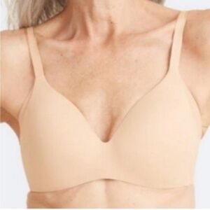 Knix Wingwoman Tan Bra Size 6